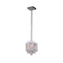 CWI Lighting Eternity 1 Light Pendant With Chrome Finish Model: 1032P6-1-601-S