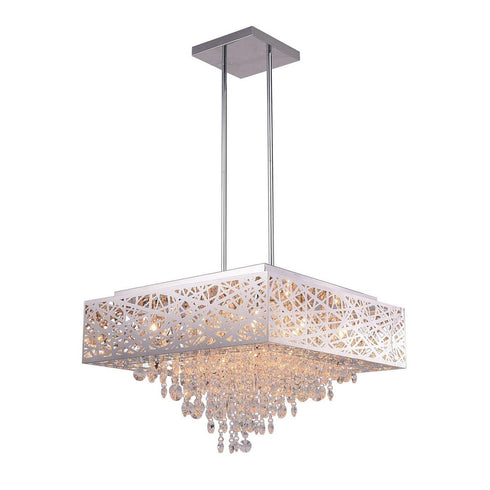 CWI Lighting Eternity 12 Light Chandelier With Chrome Finish Model: 1032P22-12-601-S
