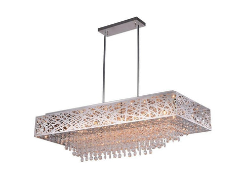CWI Lighting Eternity 14 Light Chandelier With Chrome Finish Model: 1032P39-14-601-RC