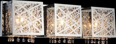 CWI Lighting Eternity 3 Light Vanity Light With Chrome Finish Model: 5008W23ST-S-3
