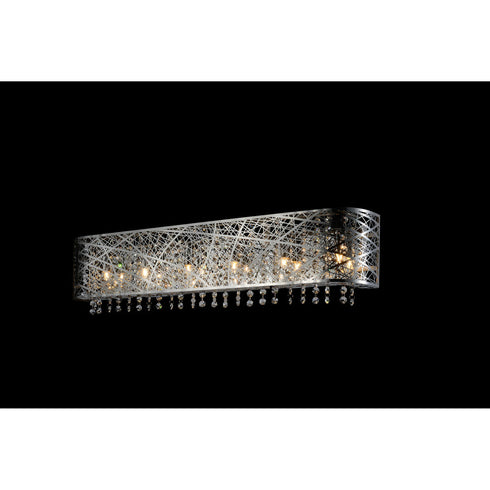 CWI Lighting Eternity 4 Light Vanity Light With Chrome Finish Model: 5008W26ST-O