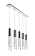 CWI Lighting Extended 5 Light Multi Light Pendant With Chrome Model: 5081P40C-RC