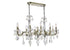CWI Lighting Flawless 10 Light Up Chandelier With Chrome Model: 2016P37C-10