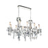 CWI Lighting Flawless 10 Light Up Chandelier With Chrome Model: 2016P37C-10
