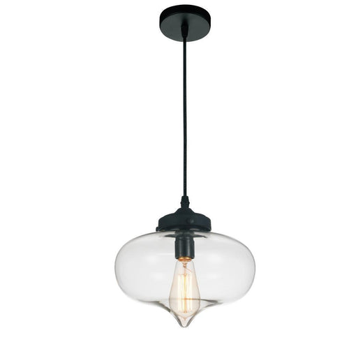 CWI Lighting Glass 1 Light Down Mini Pendant With Transparent Model: 5570P11 - CLEAR