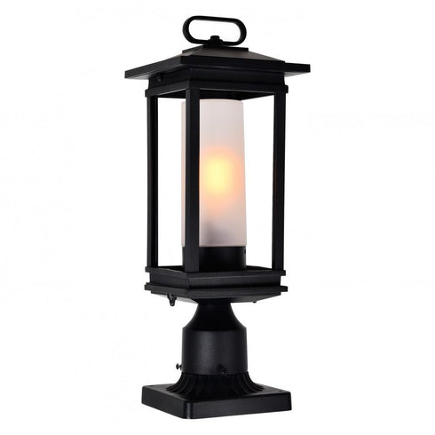 CWI Lighting Granville 1 Light Black Outdoor Lantern Head Model: 0412PT7-1-101