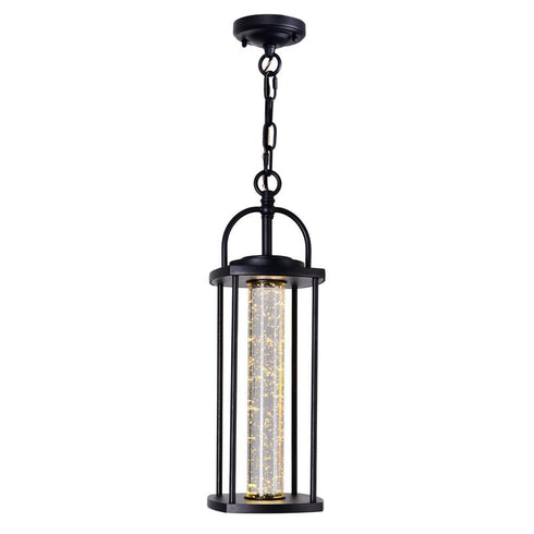 CWI Lighting Greenwood LED Outdoor Black Pendant Model: 0407P6-1-101