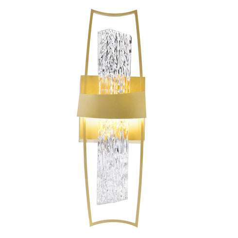 CWI Lighting Guadiana 5 Inch LED Satin Gold Wall Sconce Model: 1246W5-602
