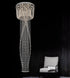 CWI Lighting Hallway 13 Light Flush Mount With Chrome Finish Model: 6628C26C
