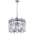 CWI Lighting Henrietta 4 Light Chandelier With Chrome Finish Model: 1065P16-4-601