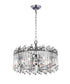 CWI Lighting Henrietta 6 Light Chandelier With Chrome Finish Model: 1065P24-6-601