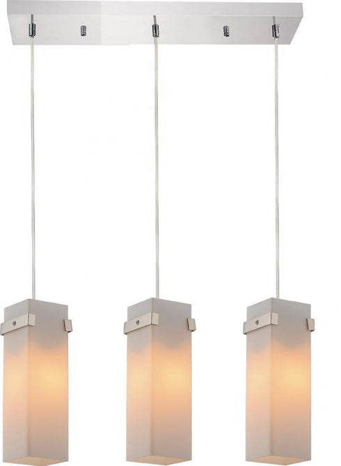 CWI Lighting Hype 3 Light Multi Light Pendant With Chrome Model: 5660P18C-RC