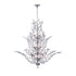 CWI Lighting Ivy 18 Light Chandelier With Chrome Finish Model: 5206P40C
