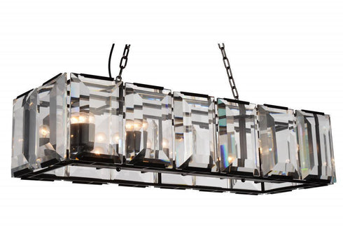 CWI Lighting Jacquet 12 Light Chandelier With Black Finish Model: 9860P42-12-101