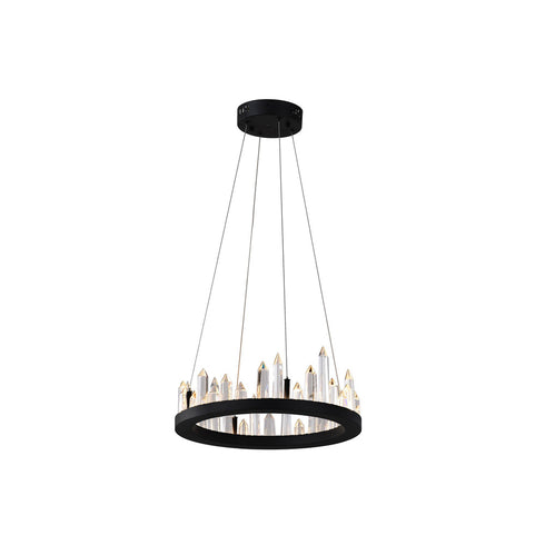CWI Lighting Juliette LED Chandelier With Black Finish Model: 1043P16-101