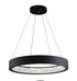 CWI Lighting LED Chandelier With Matte Black Finish Model: 1040P26-101