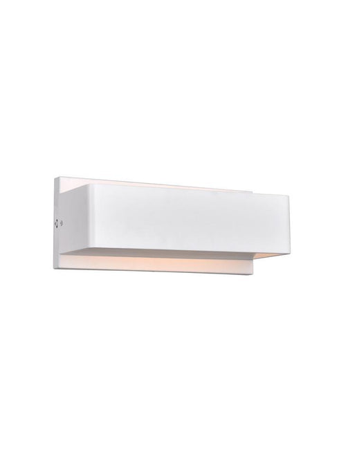 CWI Lighting Lilliana LED Wall Sconce With White Finish Model: 7146W12-103