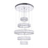 CWI Lighting Madeline LED Chandelier With Chrome Finish Model: 1044P24-601-R-5C