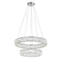 CWI Lighting Madeline LED Chandelier With Chrome Finish Model: 1044P32-601-R-2C-B