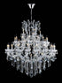 CWI Lighting Maria Theresa 41 Light Up Chandelier With Chrome Finish Model: 8318P50C-41 (CLEAR)-B
