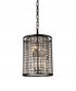 CWI Lighting Meghna 6 Light Up Chandelier With Brown Finish Model: 9697P17-6-192