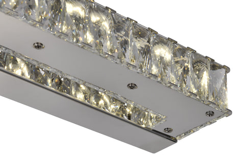 CWI Lighting Milan LED Vanity Light With Chrome Finish Model: 5624W32ST