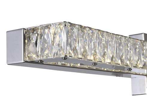 CWI Lighting Milan LED Vanity Light With Chrome Finish Model: 5624W32ST