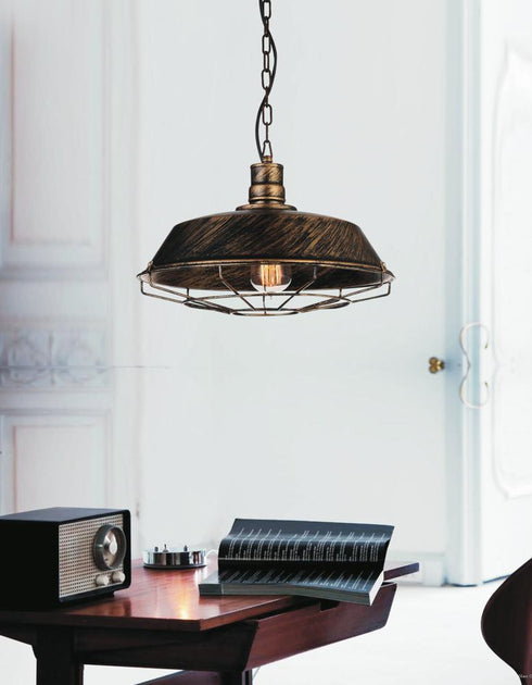 CWI Lighting Morgan 1 Light Down Mini Pendant With Black Model: 9611P14-1-101
