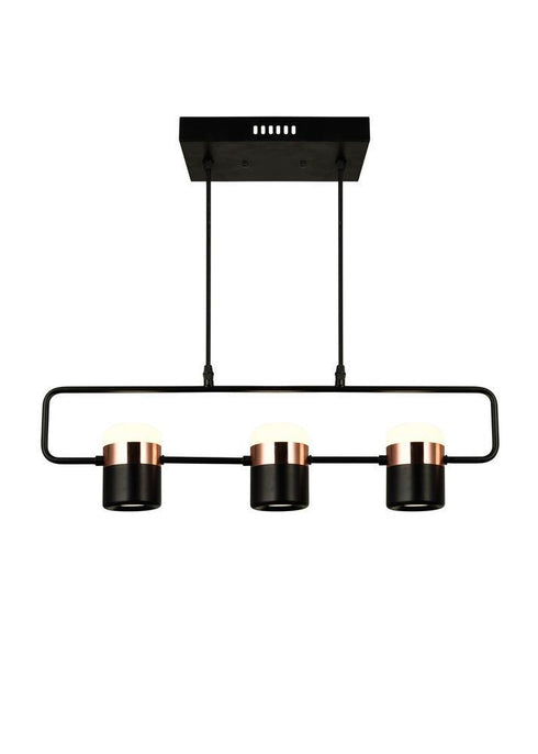 CWI Lighting Moxie LED Pool Table Light With Black Finish Model: 1147P26-3-101