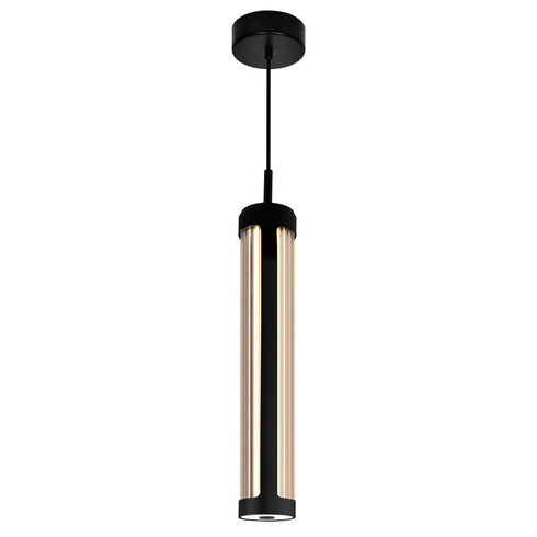 CWI Lighting Neva 3 Inch LED Integrated Black Chandelier Model: 1343P3-101-C
