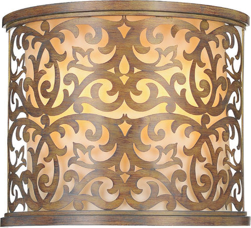 CWI Lighting Nicole 2 Light Wall Sconce With Brushed Chocolate Model: 9807W13-2-116