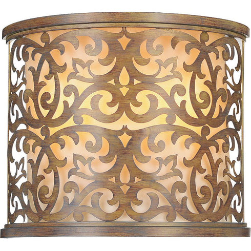 CWI Lighting Nicole 2 Light Wall Sconce With Brushed Chocolate Model: 9807W13-2-116