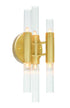 CWI Lighting Orgue 6 Light Sconce With Brass Finish Model: 1120W5-6-602