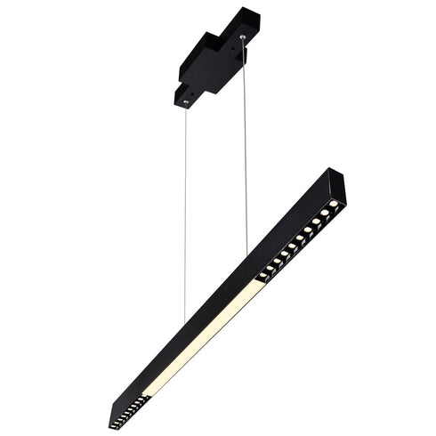CWI Lighting Pienza 5 Inch LED Integrated Black Chandelier Model: 1701P45-B-101