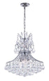 CWI Lighting Princess 8 Light Down Chandelier With Chrome Finish Model: 8012P20C