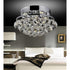 CWI Lighting Queen 4 Light Flush Mount With Chrome Finish Model: 8038C14C-R