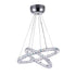 CWI Lighting Ring LED Chandelier With Chrome Finish Model: 5080P20ST-2R