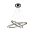 CWI Lighting Ring LED Chandelier With Chrome Finish Model: 5080P24ST-2R