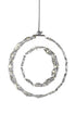 CWI Lighting Ring LED Multi Light Pendant With Chrome Finish Model: 5417P20ST-R