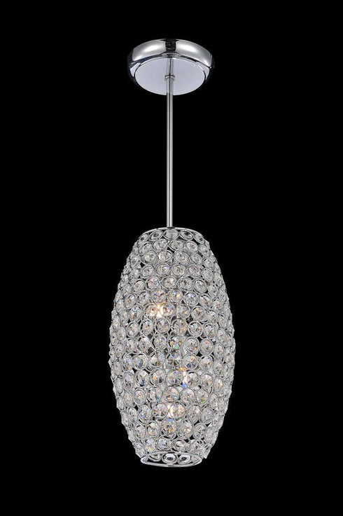 CWI Lighting Sage 2 Light Mini Chandelier With Chrome Finish Model: QS8388P6C