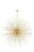 CWI Lighting Savannah 14 Light Chandelier With Gold Leaf Finish Model: 1034P40-14-620