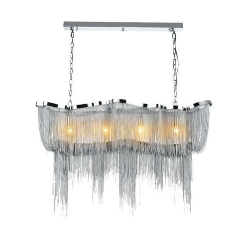 CWI Lighting Secca 11 Light Down Chandelier With Chrome Finish Model: 5654P40C-RC