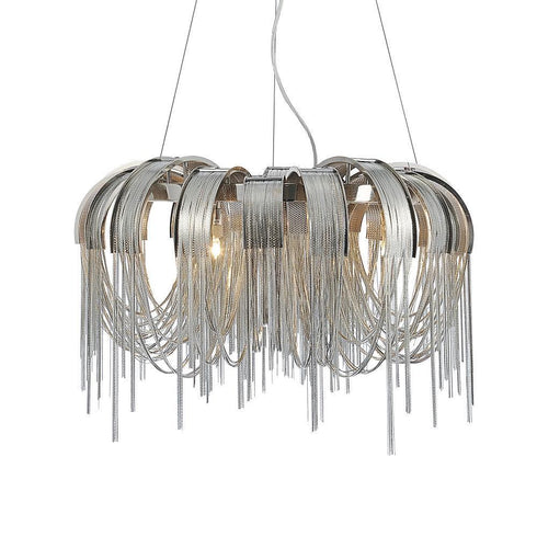 CWI Lighting Shirley 8 Light Down Chandelier With Chrome Finish Model: 5637P24C