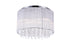 CWI Lighting Spring Morning 6 Light Drum Shade Flush Mount With Chrome Model: 5319C14C-R
