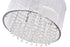 CWI Lighting Spring Morning 6 Light Drum Shade Flush Mount With Chrome Model: 5319C14C-R