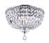 CWI Lighting Stefania 5 Light Bowl Flush Mount With Chrome Finish Model: 8003C16C