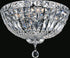 CWI Lighting Stefania 5 Light Bowl Flush Mount With Chrome Finish Model: 8003C16C