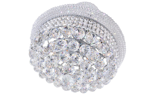 CWI Lighting Stefania 8 Light Down Chandelier With Chrome Finish Model: 8003P18C