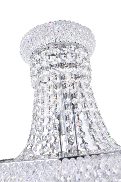 CWI Lighting Stefania 8 Light Down Chandelier With Chrome Finish Model: 8003P18C
