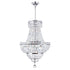 CWI Lighting Stefania 8 Light Down Chandelier With Chrome Finish Model: 8003P18C